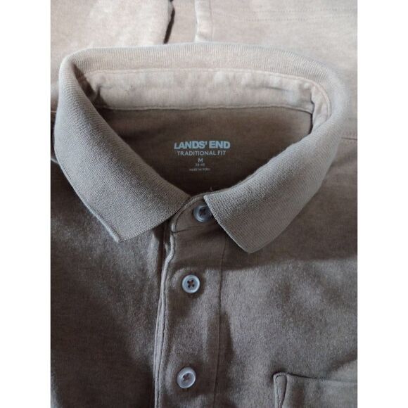 Land's End Polo Men's Medium Minimalist - Picture 3 of 6
